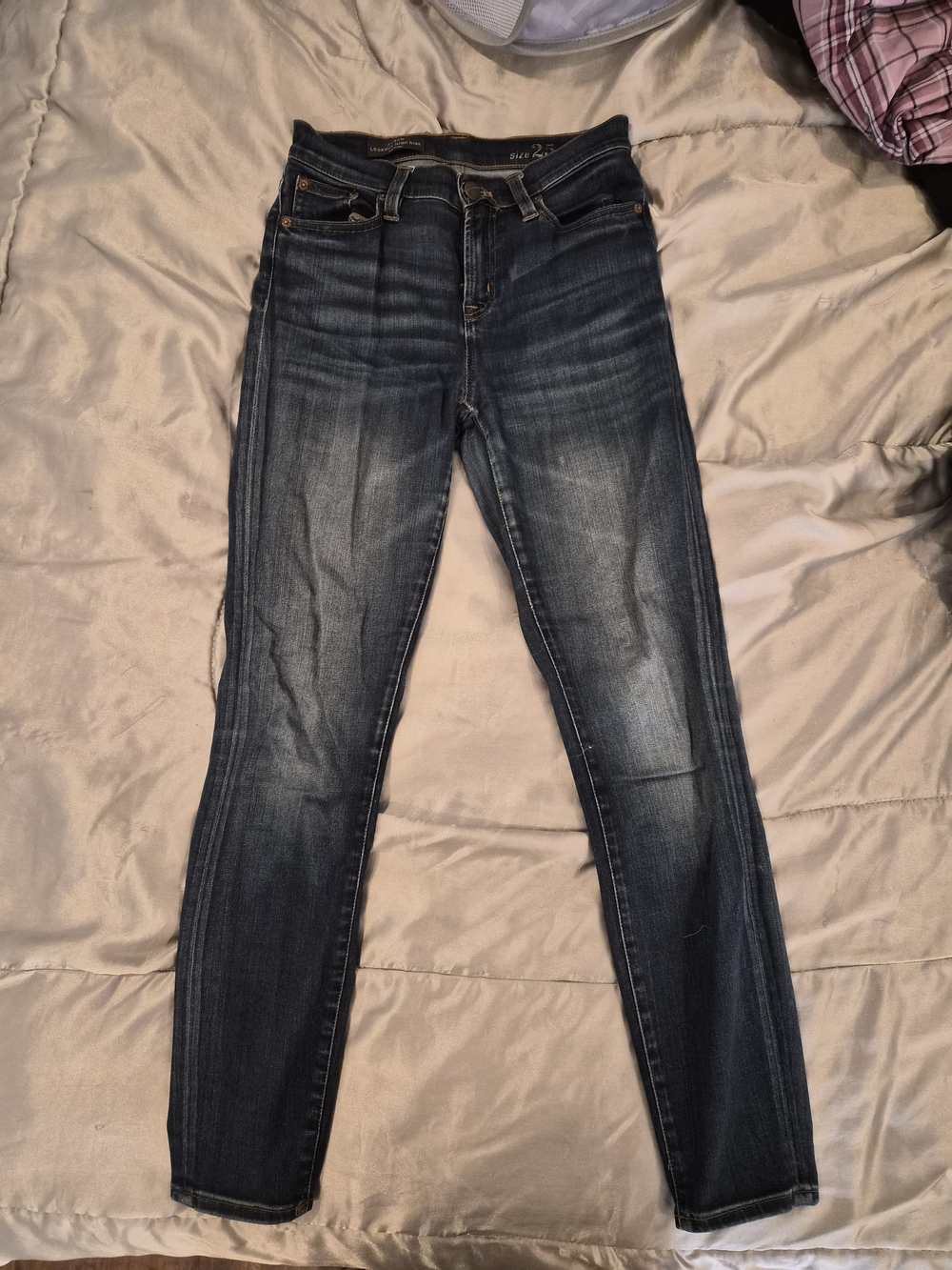 J. Crew Women's Dark Wash Skinny Jeans